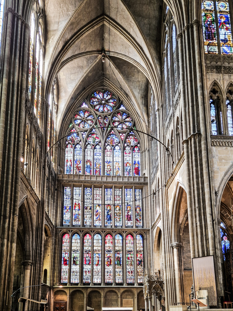 Carte Postale Ancienne – Metz – Intérieur De La Cathédrale – CPA
